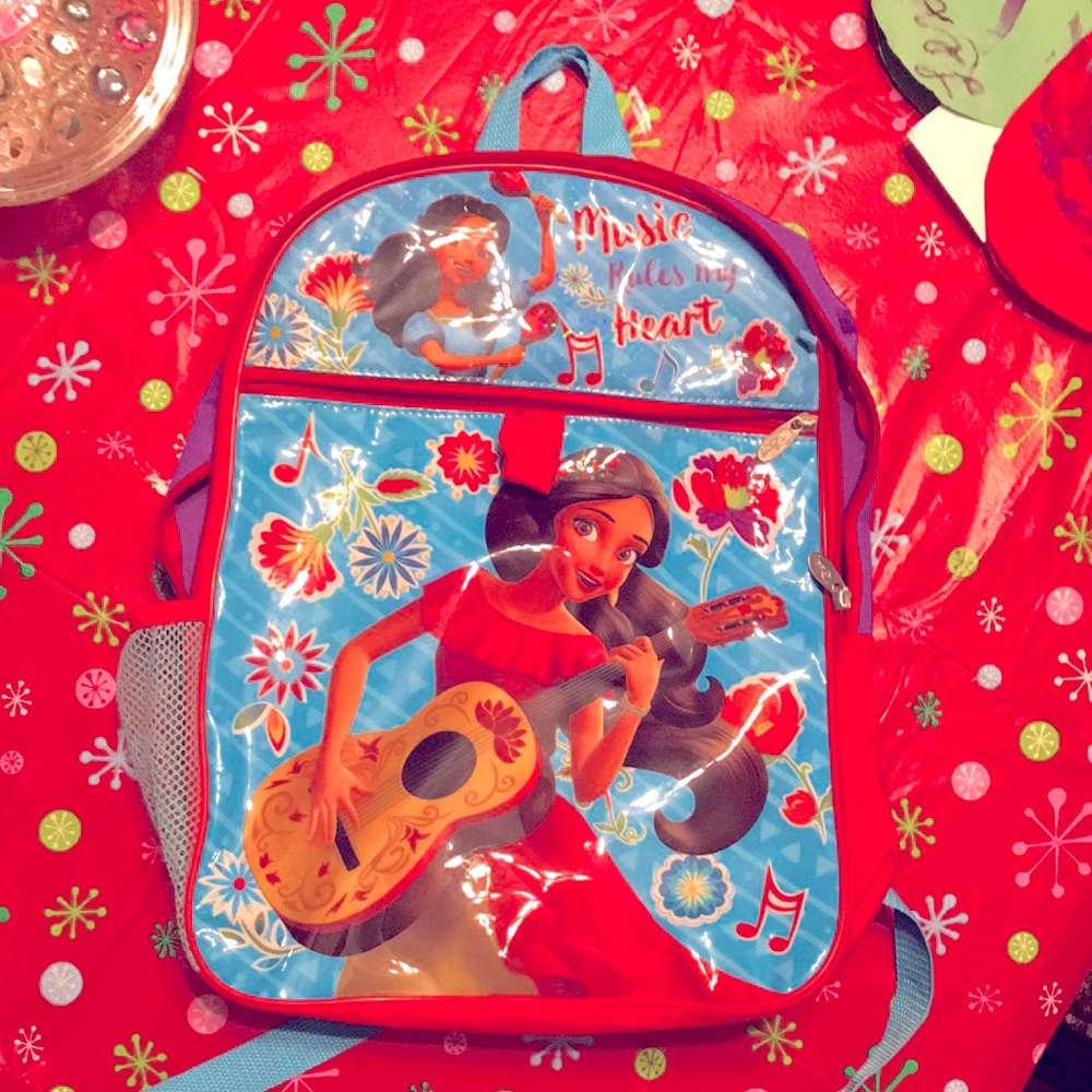 Disney book bag, and lunch bag, never used, new without tags.